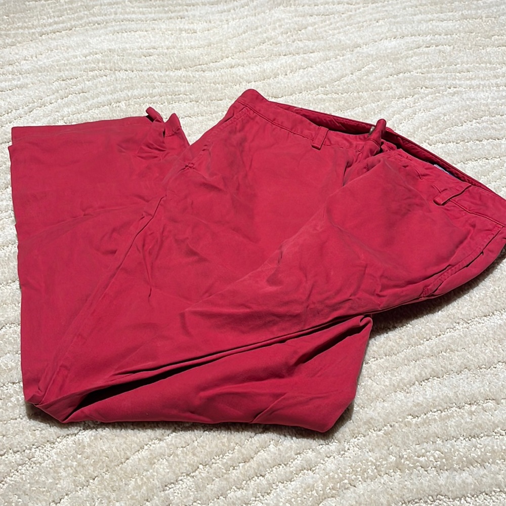 Men’s Red Chinos